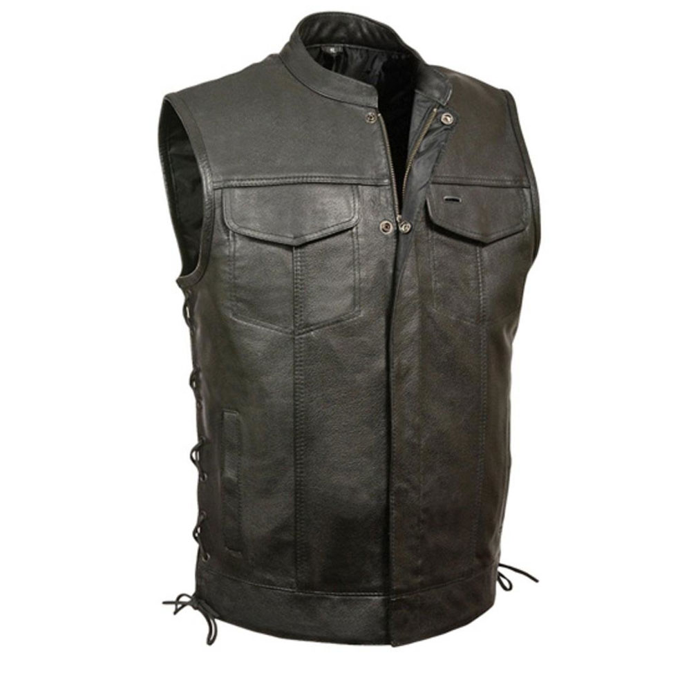 Men Leather Vest