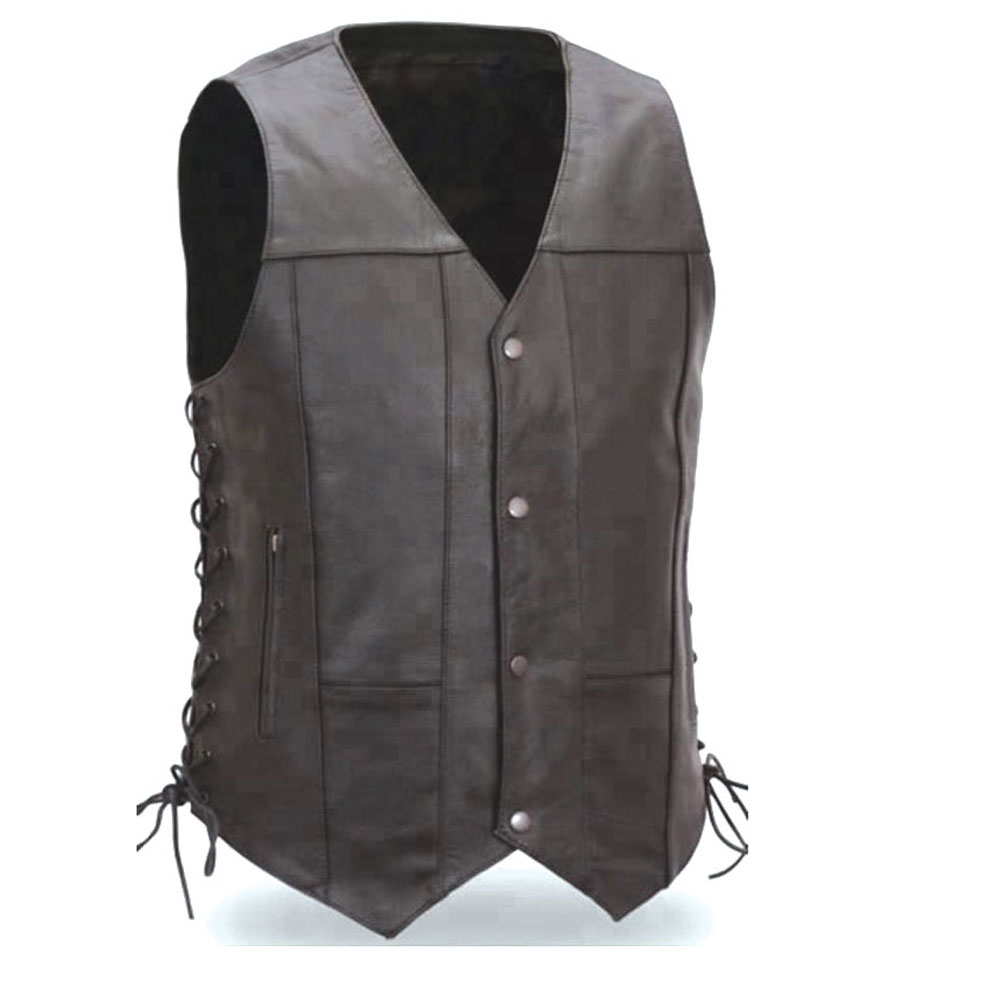 Men Leather Vest