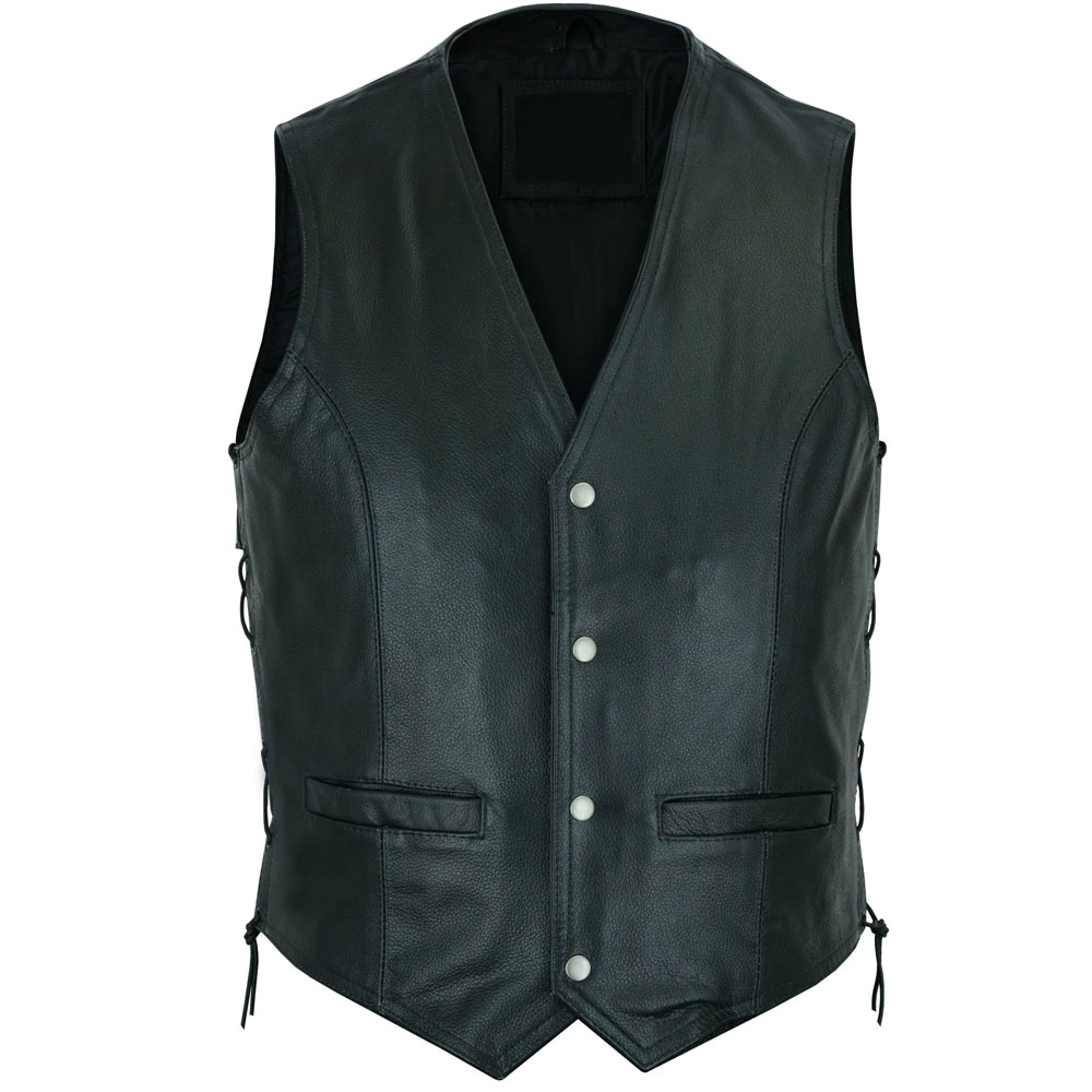 Men Leather Vest