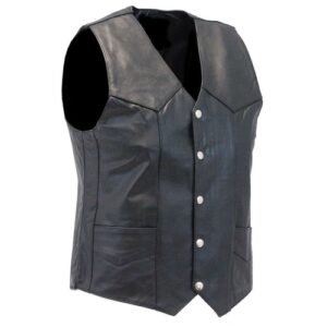 Men Leather Vest