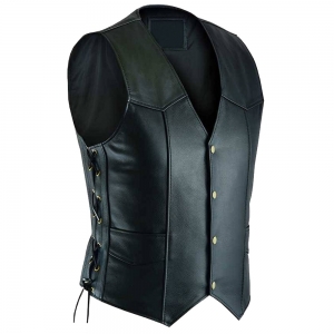 Men Leather Vest