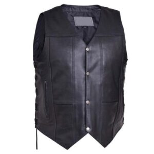 Men Leather Vest